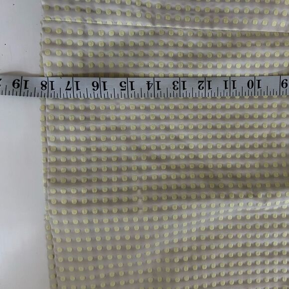 LOFT Yellow Print Lined Mini Skirt Size 4 - Picture 6 of 10